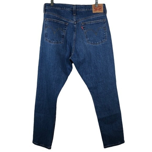 Levi’s 501 Skinny Jeans Distressed Button Fly High Rise W31 L28 - Picture 5 of 9